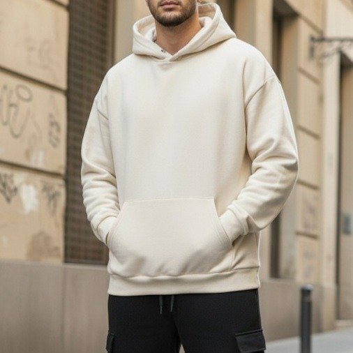 Producto - HOODIE RELAXED - NATURAL