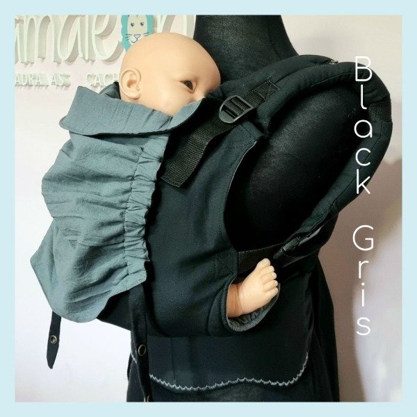 Producto - Mochi Ergonómica Black Gris