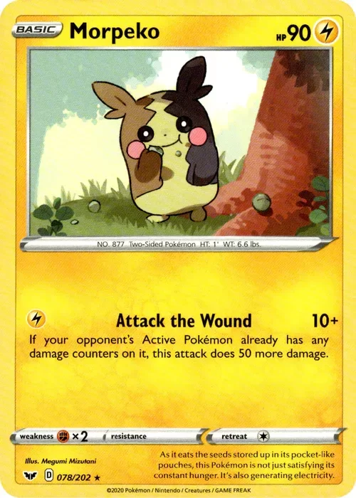 Producto - Morpeko - 78/202 - Sword and Shield