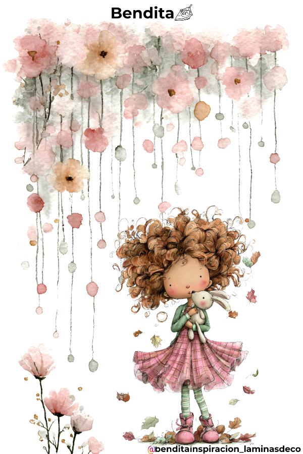 Producto - Bendita Plancha N ena con flores