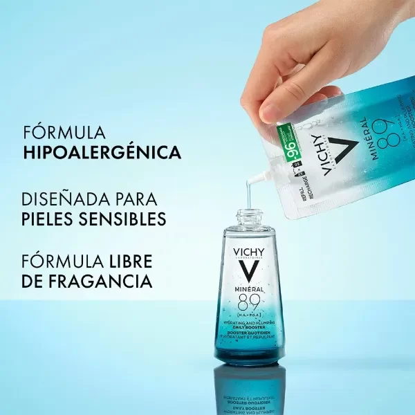 Producto - Repuesto Sérum Hidratante Vichy Mineral 89 Booster x 50 ml - 2