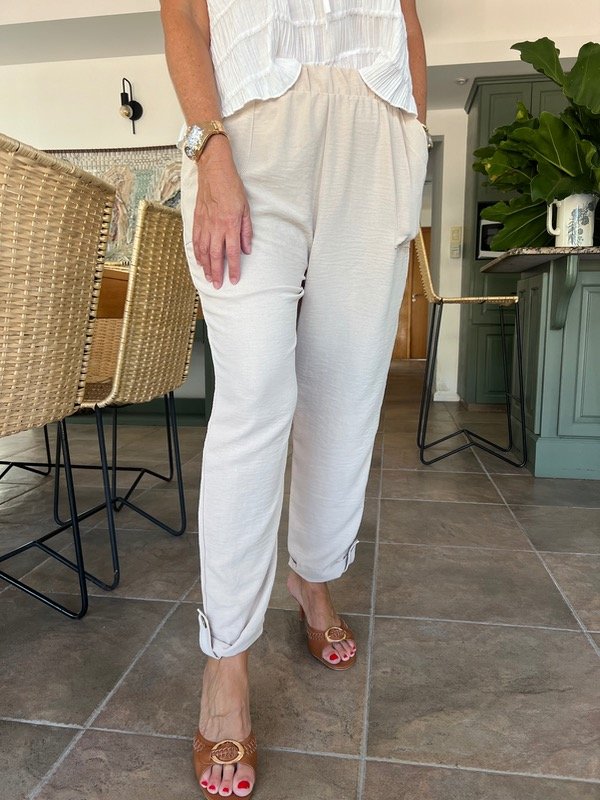 Producto - Pantalón crepe spandex detalle