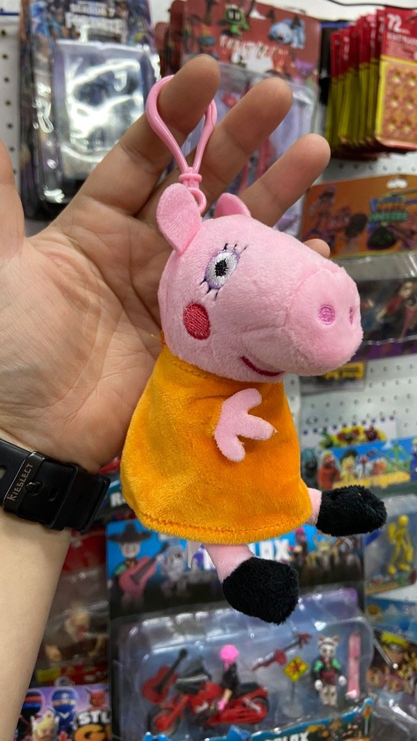 Producto - Peluche Llavero Peppa Pig Mama Cerdita