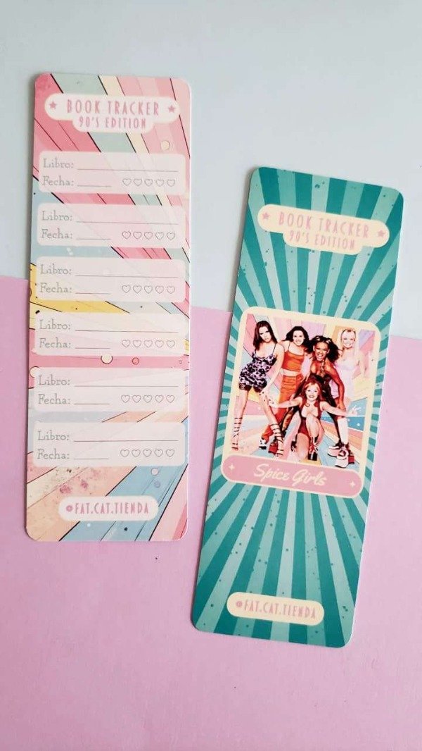Producto - Book Tracker - 90's Edition - Spice Girls