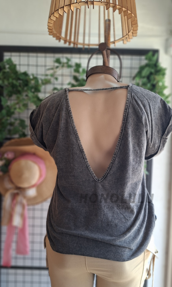 Producto - Remera espalda descupierta
