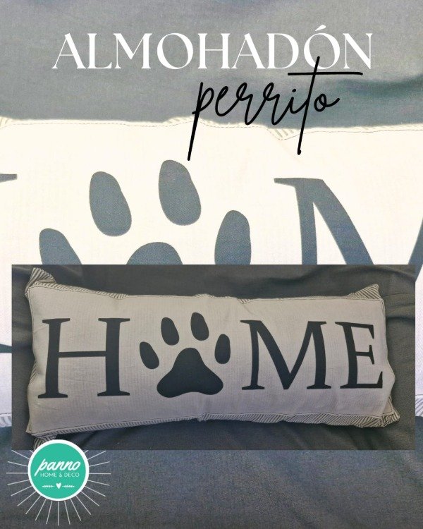 Producto - Almohadón de 30 x 60 cm. Perrito.