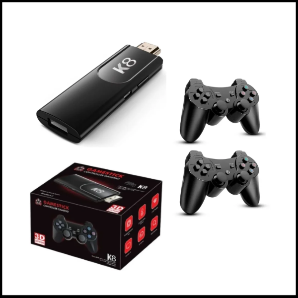 Producto - CONSOLA GAME STICK K8 +30 CONSOLAS DIFERENTES Y 2 JOYSTICKS