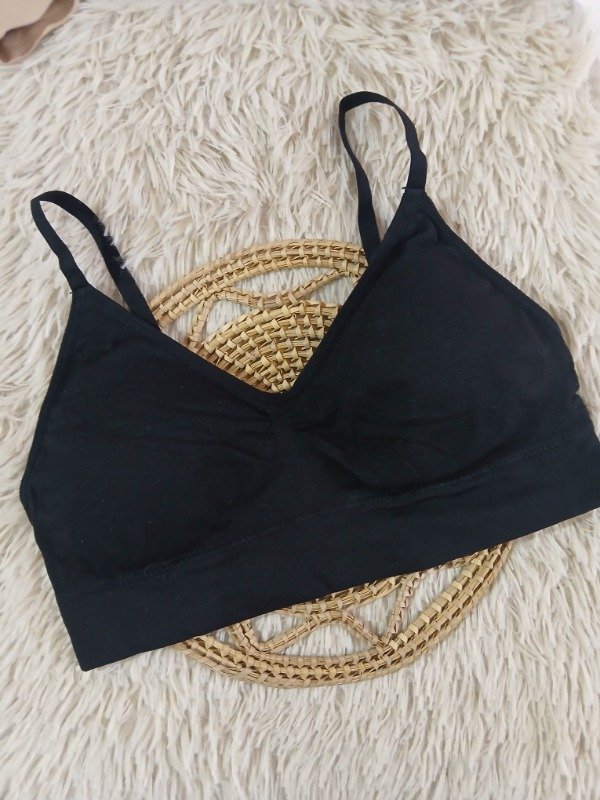 Producto - Top seamless negro T.L/XL