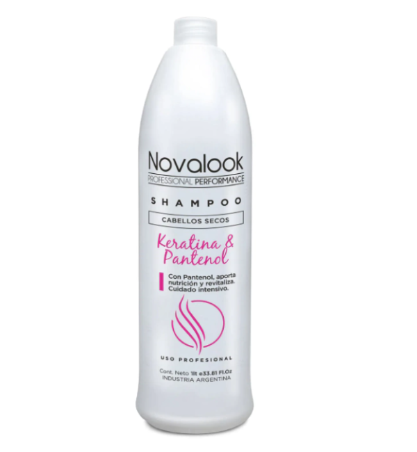 Producto - Shampoo Keratina (cabellos secos) x 1lt.