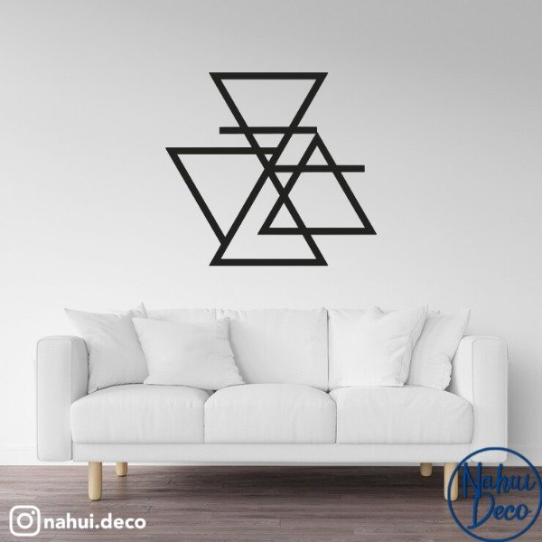 Producto - Cuadro Calado TRIANGULOS (mod 025)