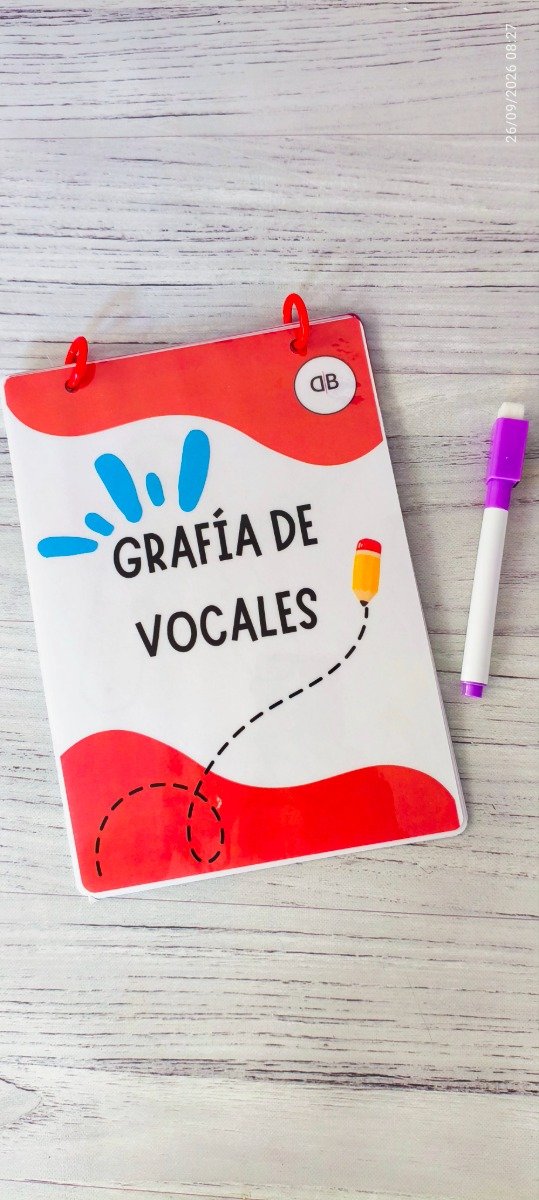 Producto - Librito grafias vocales - 0