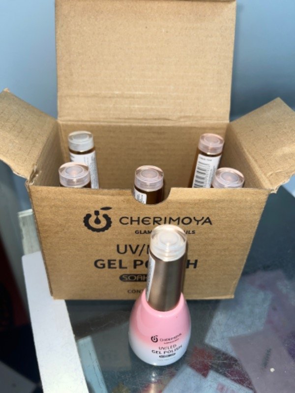 Producto - Nueva caja de esmaltes cherimoya vía láctea translucidos x6