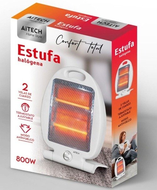 Producto - Estufa Halogenada Aitech (800w)