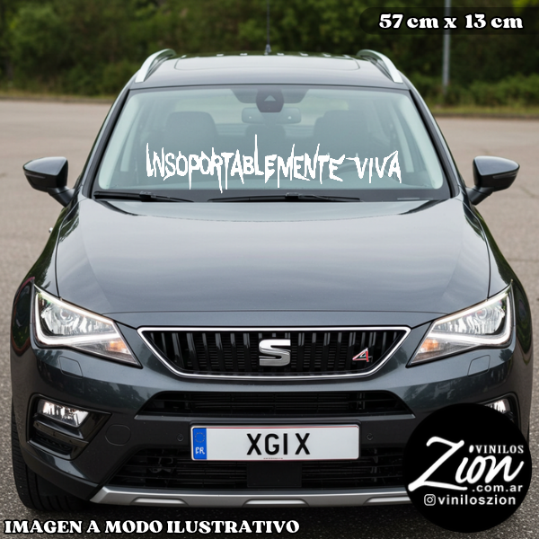Producto - Vinilo Calco Insoportablemente Viva La Renga - 0