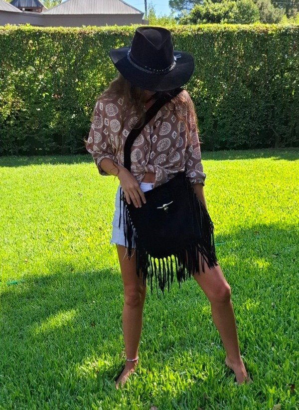 Producto - Sombrero nobuk negro