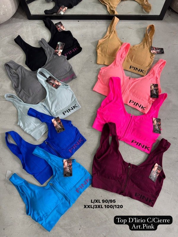 Producto - TOP D'LIRIO C/CIERRE PINK - 0