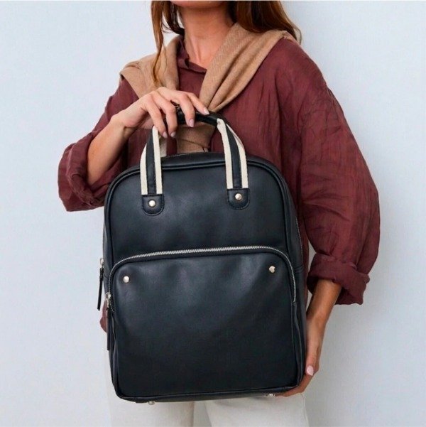 Producto - MOCHILA CAFE NEGRA - 1