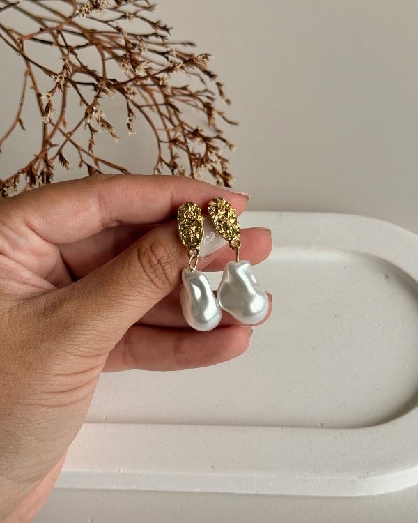 Producto - Aros gigi perla