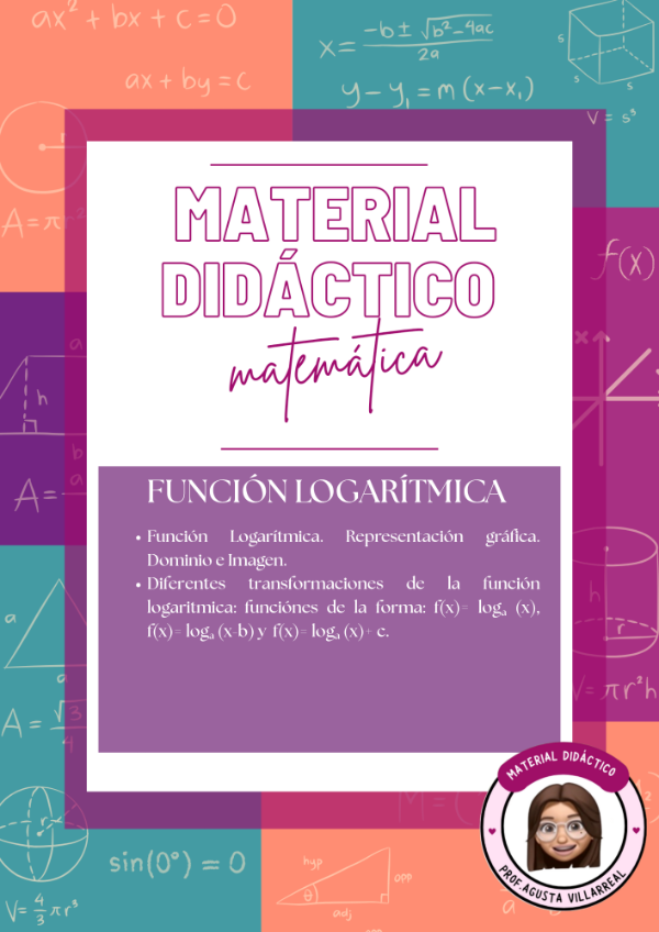 Producto - FUNCION LOGARITMICA