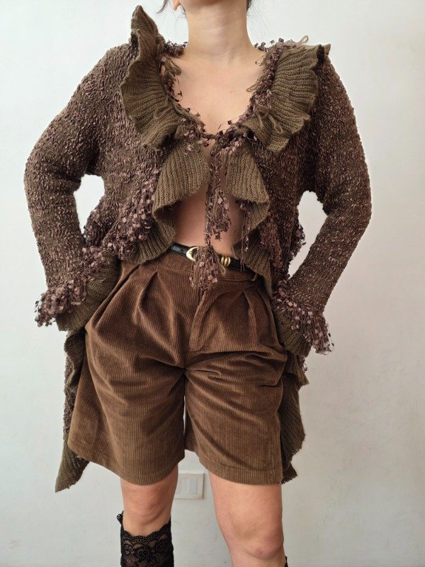 Producto - Saco Marron Vuelos - 8