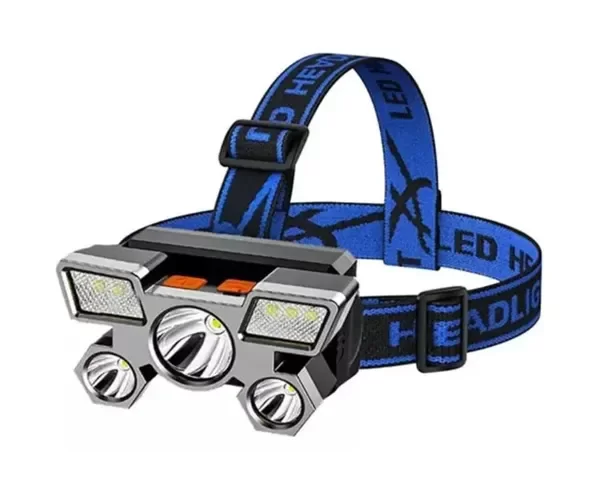 Producto - Linterna Minera 5 Led Recargable Usb 4 MODOS