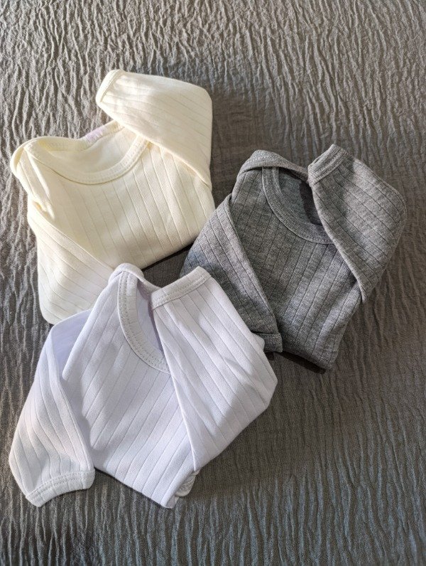 Producto - 18-24 MESES - Body acanalado - Blanco