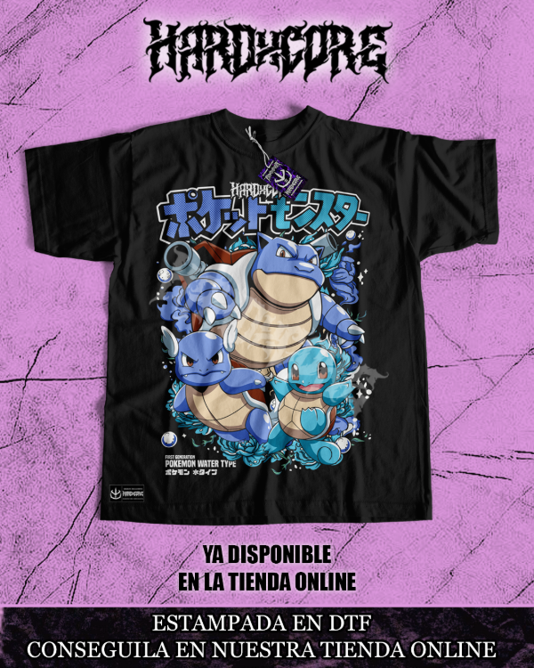 Producto - DROP SQUIRTLE (dtf)