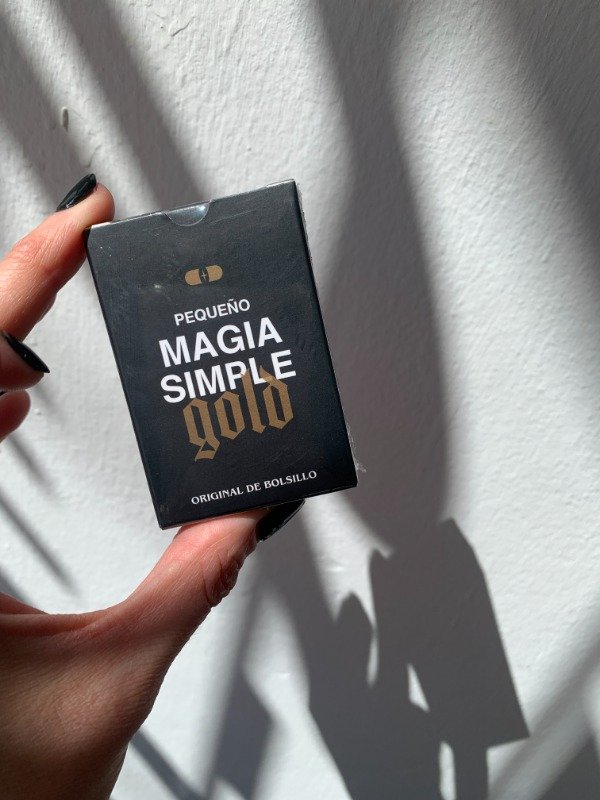 Producto - MAGIA SIMPLE GOLD POCKET. CÁPSULA DORADA