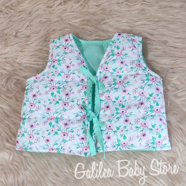 Producto - CHALECO REVERSIBLE VERDE AGUA