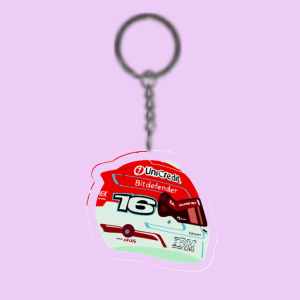 Producto - Llavero - F1 - Casco de Charles Leclerc