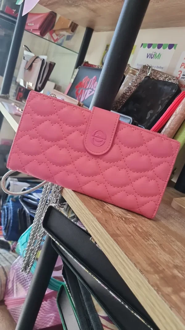 Producto - Billetera Las Oreiro Fuccia (Fucsia) Art 28601