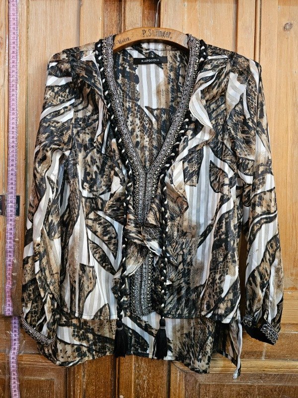 Producto - Blusa Rapsodia Estampada Lungu t.M