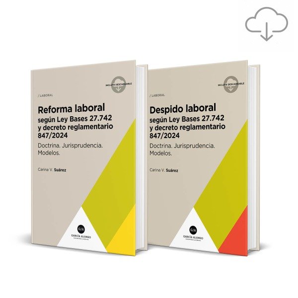 Producto - Pack Reforma laboral Ley Bases 27742 (2 tomos)