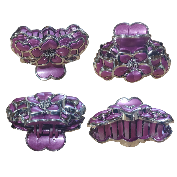 Producto - Broches Para Pelo S/metal Mujer Flor De Liz x unidad - 5