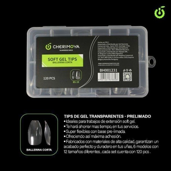 Producto - CHERIMOYA TIP SOFT GEL BALLERINA CORTA