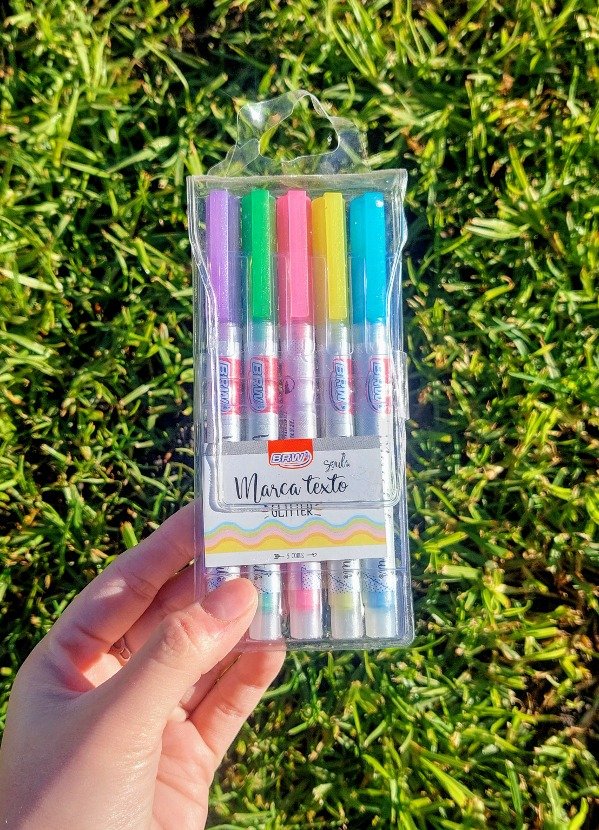 Producto - Resaltadores con Glitter x5 BRW