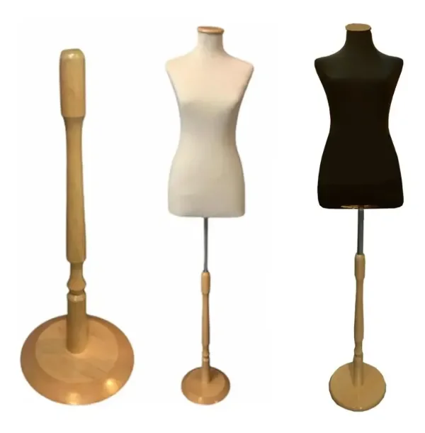 Producto - Bustos Con Base Madera Redonda