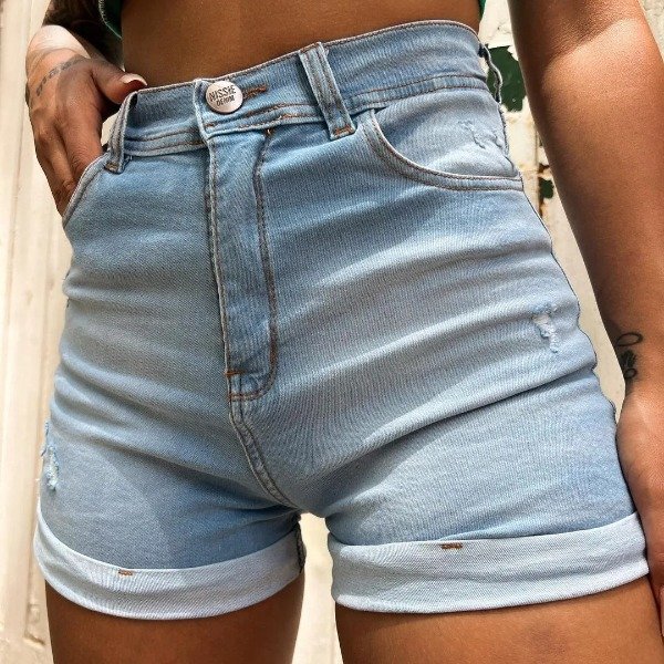 Producto - SHORT TIRO ALTO ELASTIZADO NISSIE
