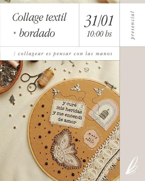 Producto - Workshop de Collage Textil