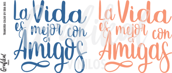 Producto - Transfer Color UV Dia del Amigo 005