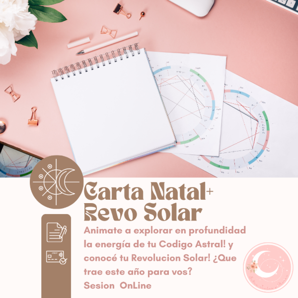 Producto - Lectura Carta Natal + Revolución y Tránsitos