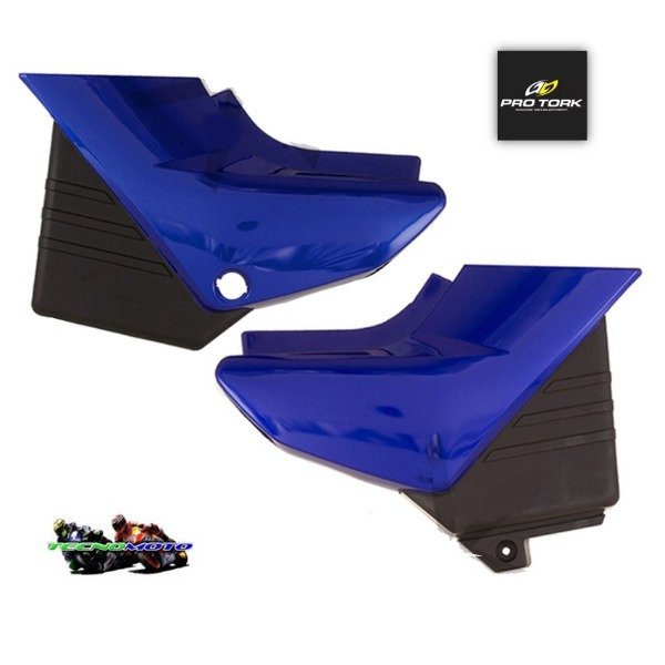 Producto - CACHA LATERAL YAMAHA 125 YBR  JUEGO -AZUL [PROTORK] -48614
