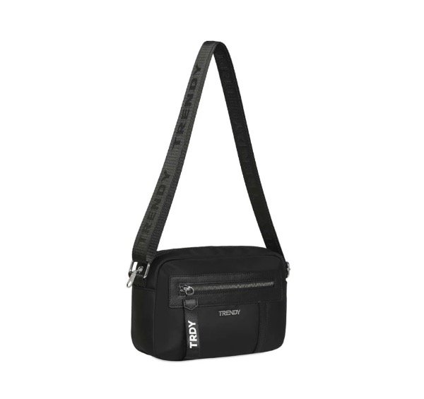 Producto - Bandolera Trendy tela Negra - 0