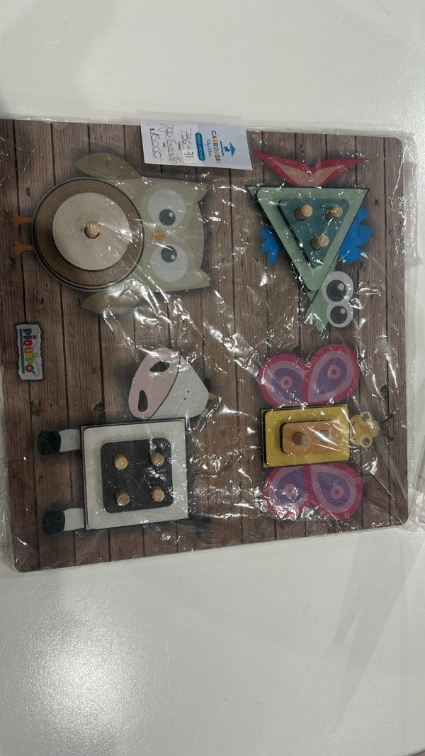 Producto - Juego de encastre de madera animales - 6