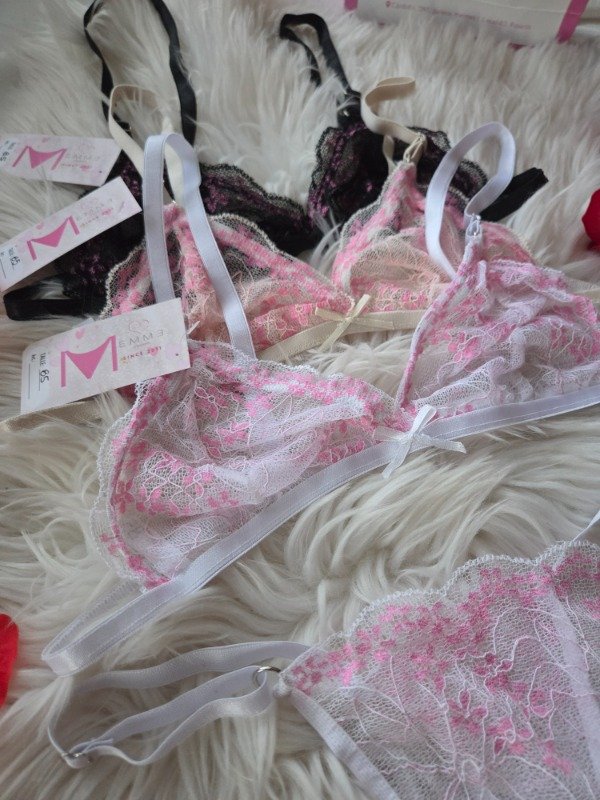 Producto - Modelo MAITE básico encaje combinado - 9900 Ef