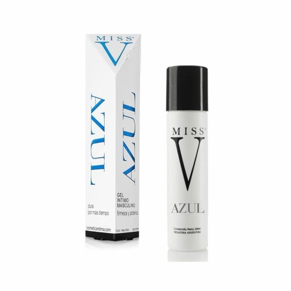 Producto - Gel Lubricante Intimo Miss V Azul Potenciador