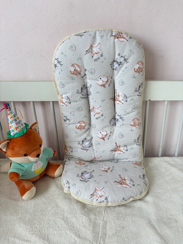 Producto - Colchon de coche zorritos beige