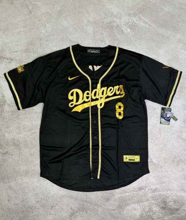 Producto - Camiseta MLB Dodgers Negro con dorado