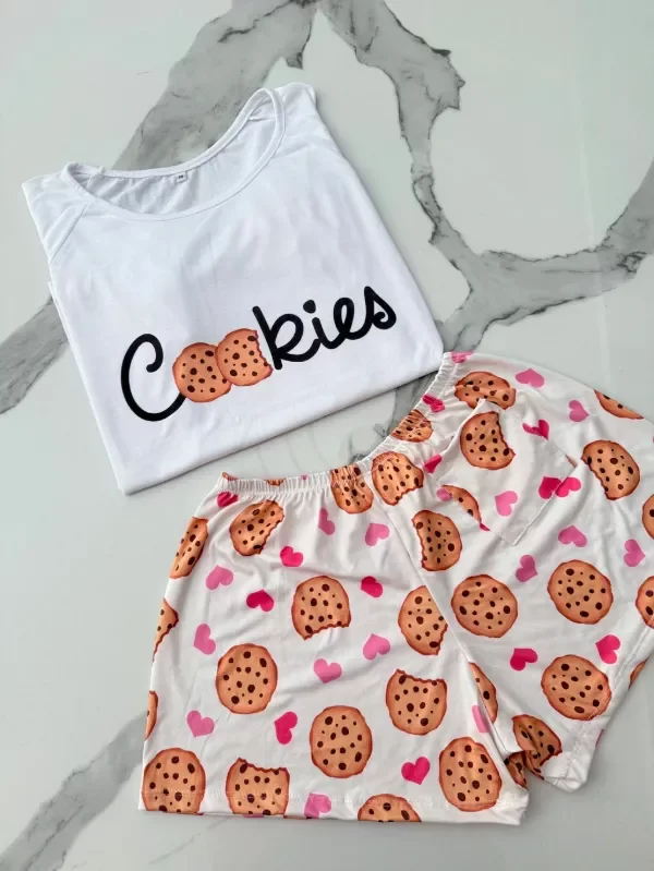 Producto - Pijama Cookies rosa