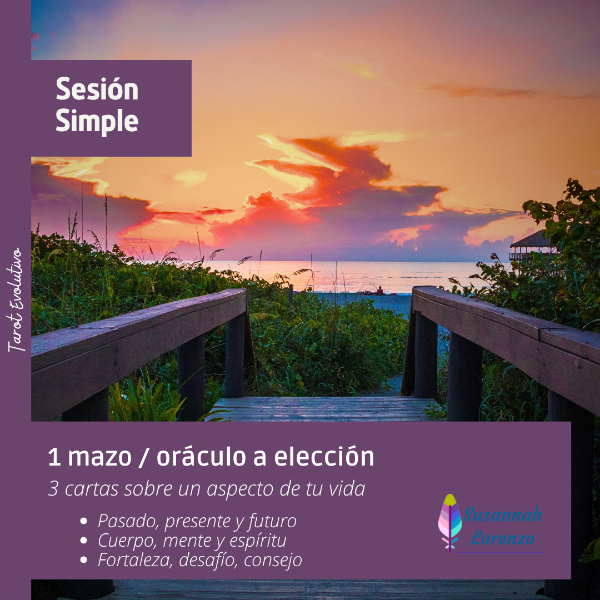 Producto - Consulta Simple - Tarot Evolutivo - 3 Cartas
